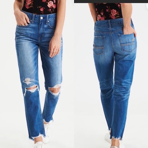American Eagle Outfitters Denim - American Eagle High Rise TomGirl Jeans, Size 0R